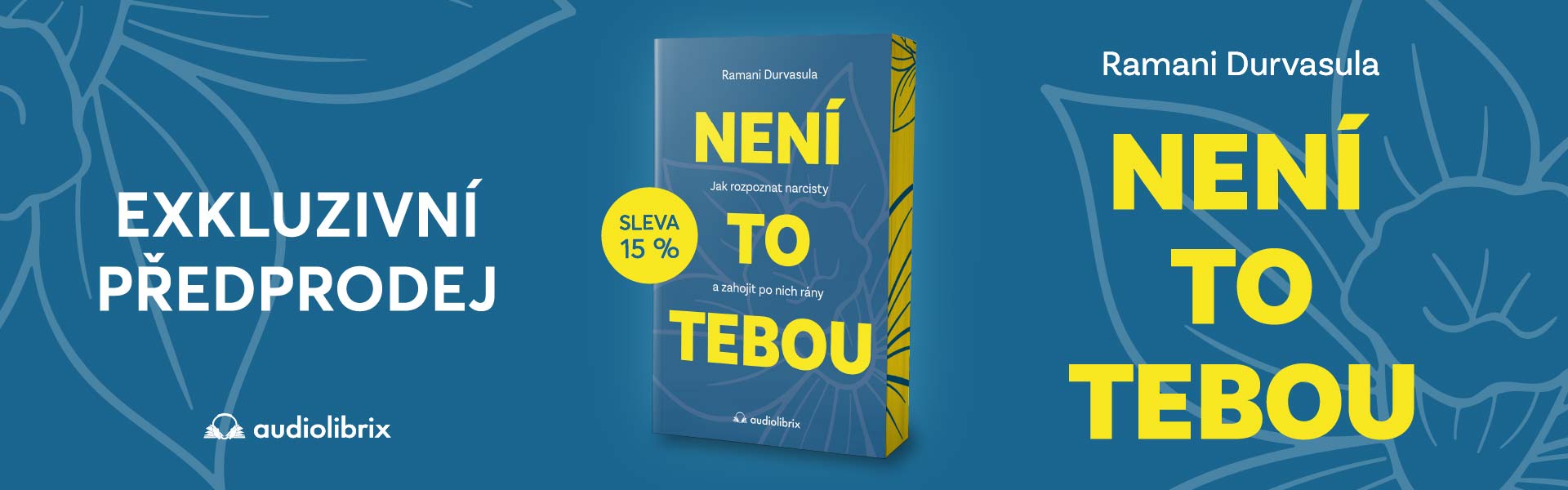 Kniha Není to tebou - Ramani Durvasula